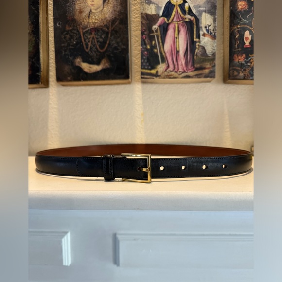 Dooney & Bourke Other - Dooney & Bourke Vintage Men’s Black Leather Belt Size 34